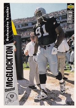 Chester McGlockton Oakland Raiders 1996 Upper Deck Collector's Choice NFL #159
